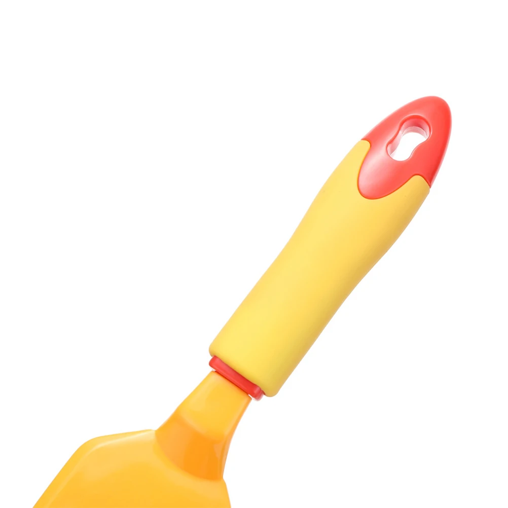 

Plastic Cake Pizza Shovel Multifunctional Kitchen Tool for Home Cake Shop Yellow Easy Wash Clean Time Use