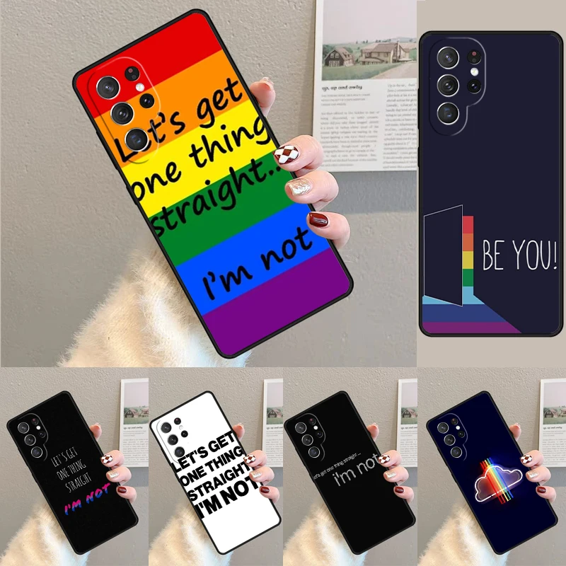 Let's Get One Thing Straight Silicone Phone Case For Samsung Galaxy note 10 pro S26 S25 S24 S23 S22 S21 Plus S25Ultra Capa Cover