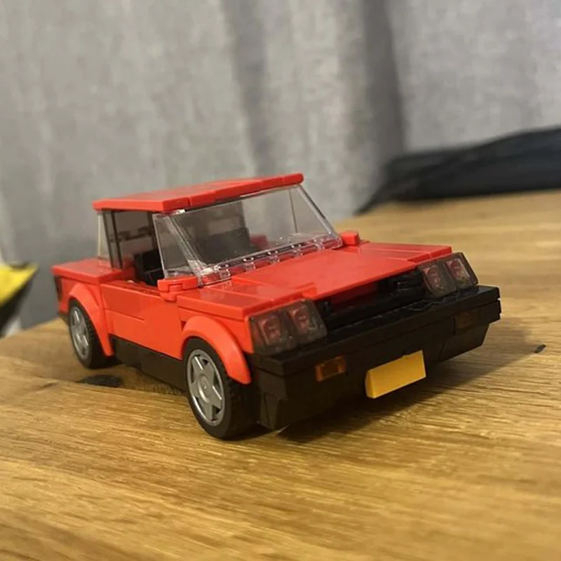 Speed Racing Car Model MOC Building Bricks AE80 High-Performance Car Modular Technology Children Holiday Gifts Assemble Toy Suit