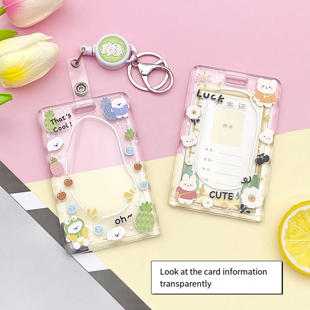 Original Design Cloud Shape Photo Card Holder Idol Photo Protective Case Photocard Holder Kawaii Stationery