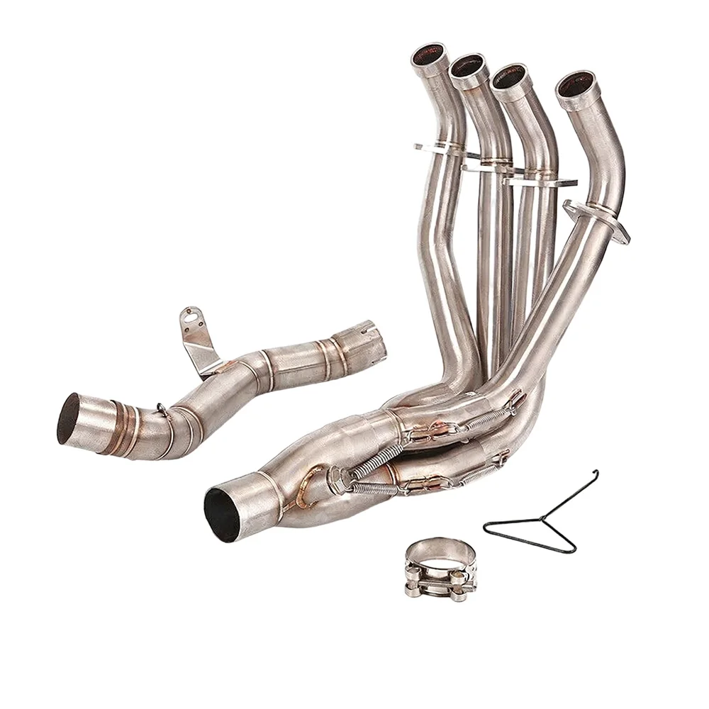 Für Kawasaki Z900 2017-2023 Komplettes Auspuffsystem Krümmer Verbindungsrohr Schalldämpfer Endrohr Auspuffrohre – Detail 5