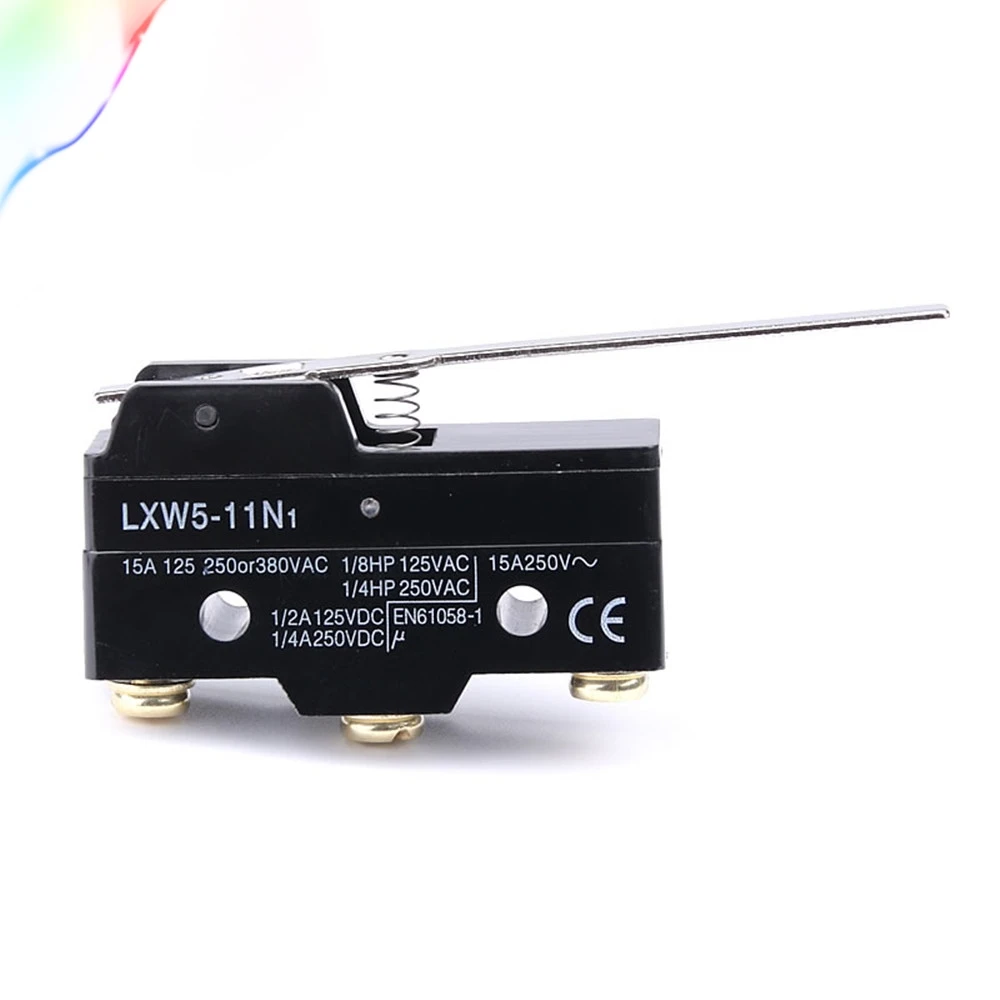 

1 шт. LXW5-11N1 3A микро концевой выключатель Длинный рычаг SPDT Snap Action CNC Новинка