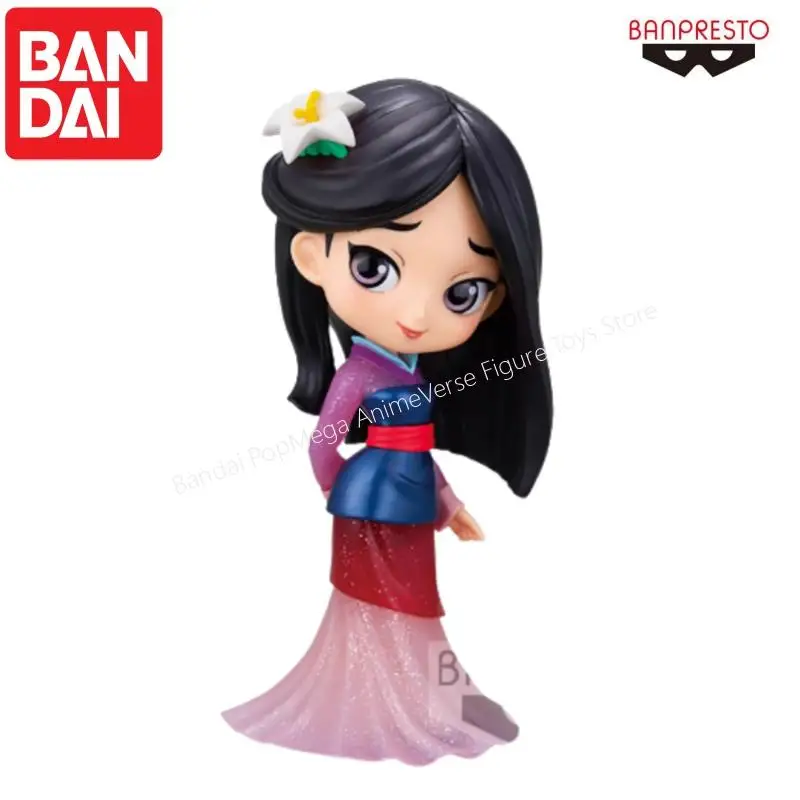 

В наличии 100% оригинальные Bandai Disney персонажи Мулан блестящая линия фигурку игрушки для детей подарок Коллекционная модель украшения