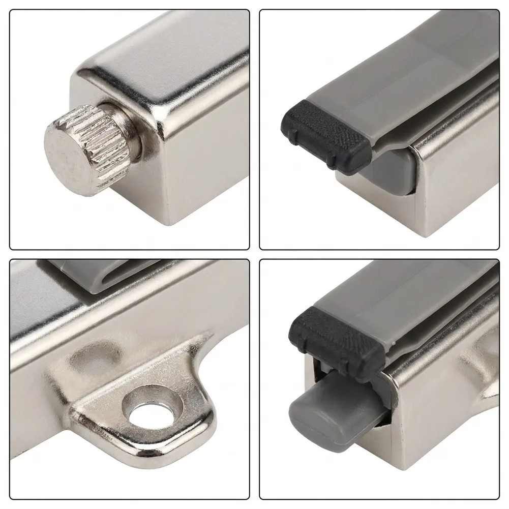 Adjustable Metal Soft Close Damper For Cabinet Doors, Buffer With Knurled Screw, Quiet Hinge Adapter For Home Improvement
