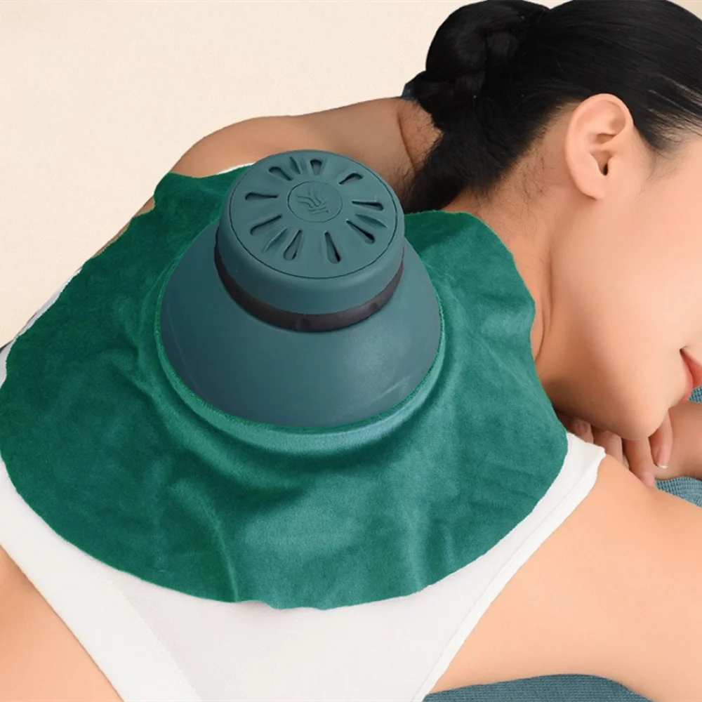 

Домашняя бездымная мокса для согревания живота