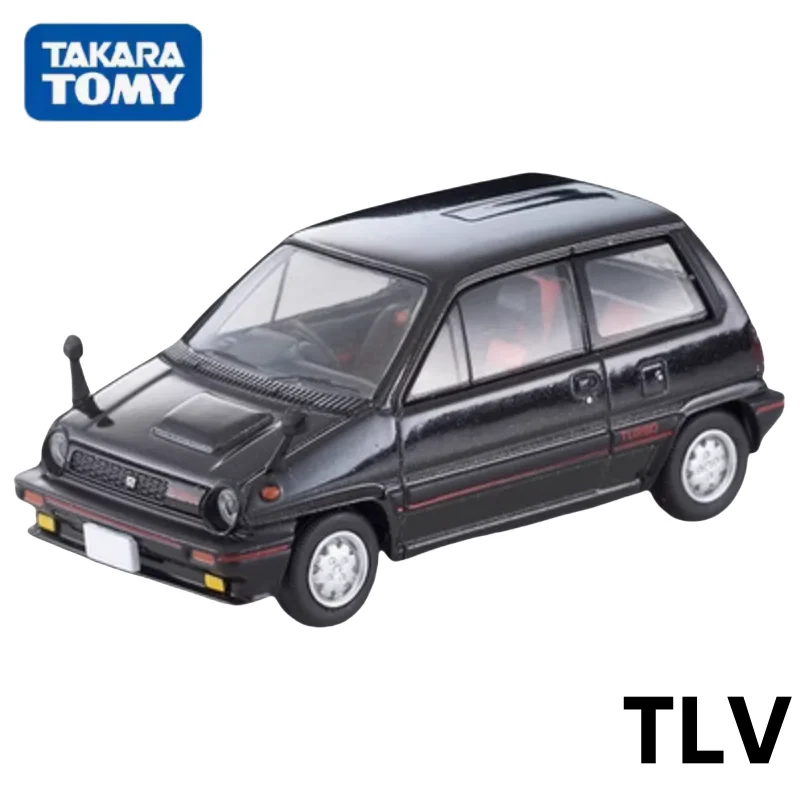 TOMYTEC-Modèle d'affichage statique en alliage moulé sous pression pour garçons, modèle de voiture jouet, collection Honda City Turbo 82, TLV 1:64N261a