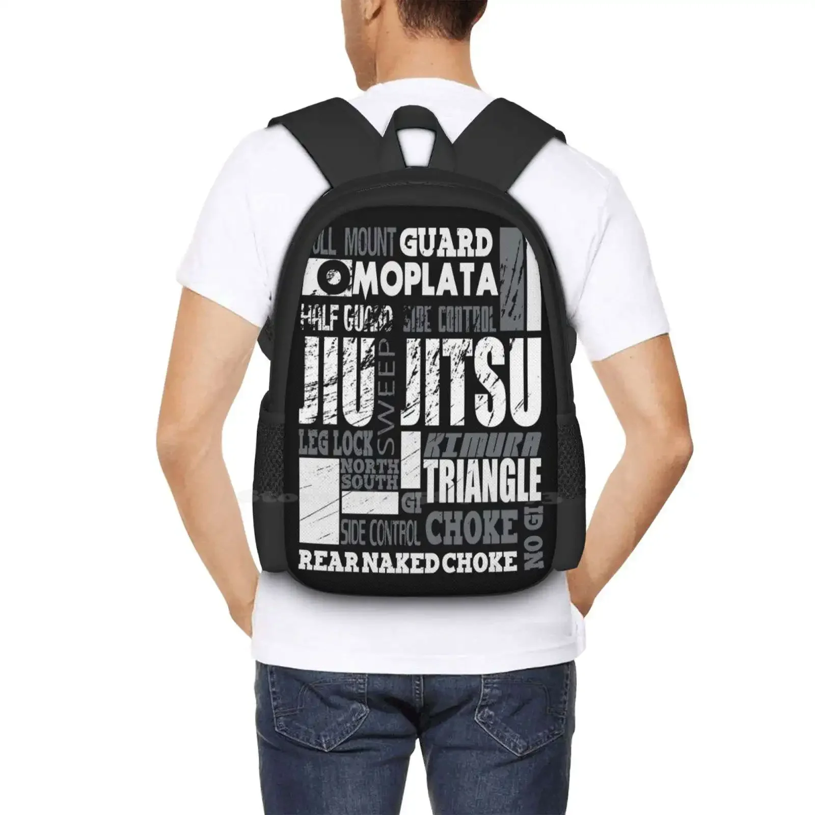Bjj Glossary A To Z - البرازيلي جيو جيتسو رائجة البيع حقيبة مدرسية على ظهره حقائب الموضة Bjj المقتنيات البرازيلي جيو جيتسو مختلطة #6