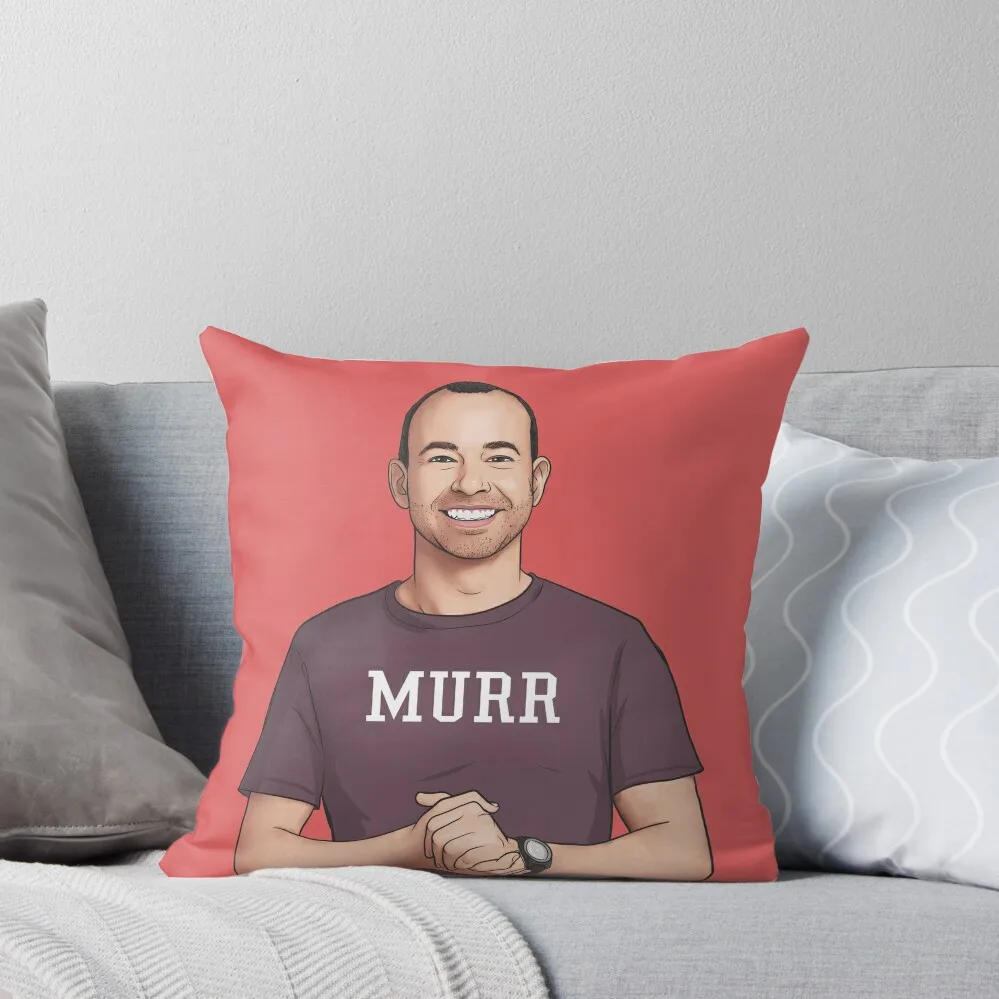 Murr Sticker Throw Pillow Couch Pillows Christmas Covers Custom Cushion Christmas Pillow Covers pillow