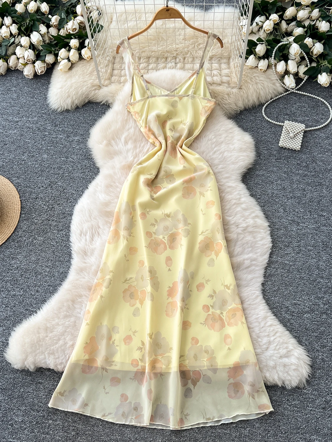 Été Ele Aosphere imprimé Svel femme Dr taille haute jupe trapèze ort Sve Me minceur longue Dr