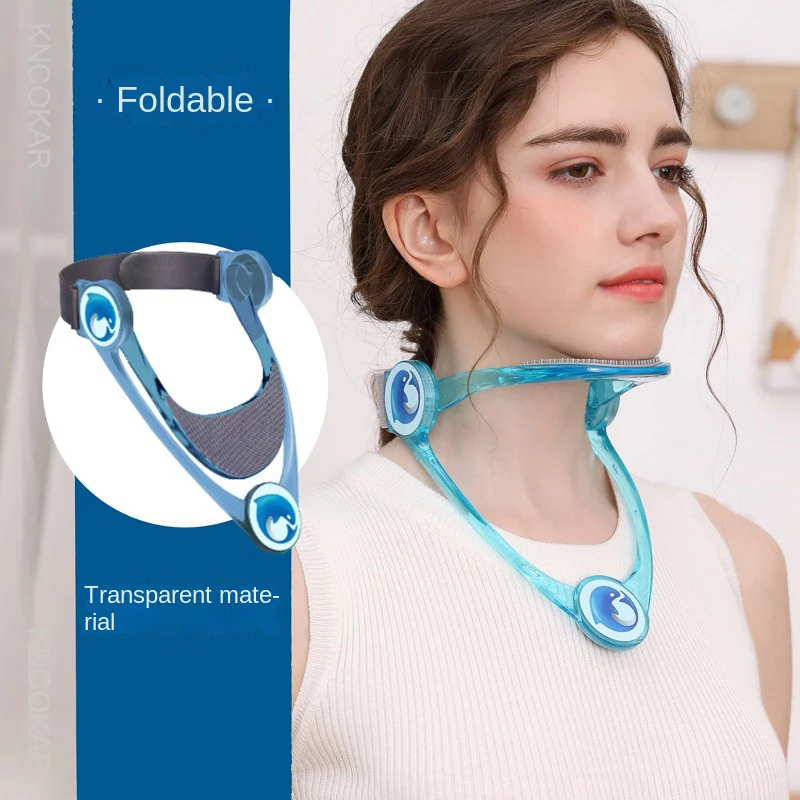 

Folding Neck Support Lightweight Neck Guard Fixed Support Neck 360 Degree Rotatable Posture Corrector Portable