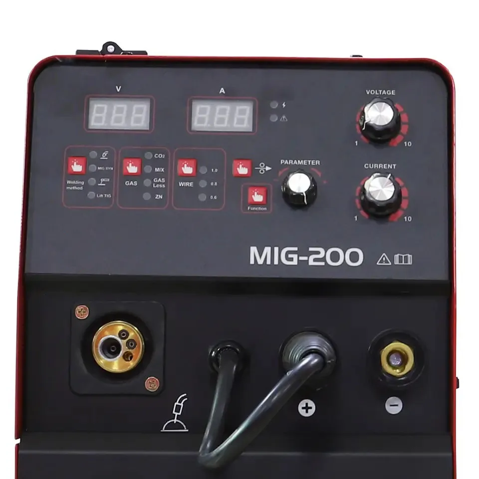 High Quality 200A Inverter Electric Zx7 MMA Welder CO2 Gas Aparat De Sudura MIG MAG Digital Single Phase Mig Welding Machine