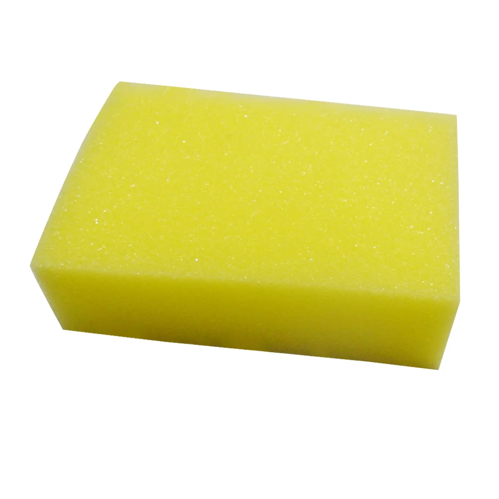 10*7*3cm Sponge Brush Barber Hair Brush Sponge Square Brush for Hair Care (Random Rosy and Yellow) hair sponge brush