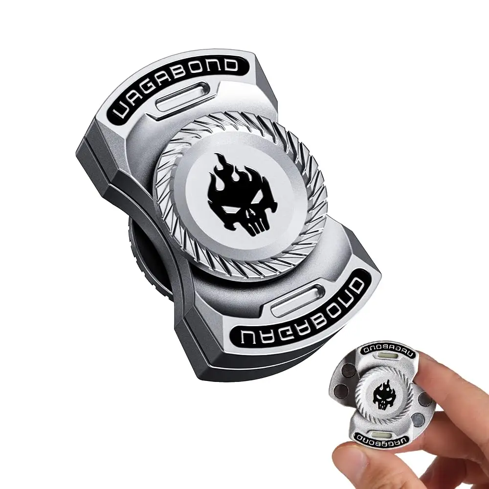 لعبة فيدجيت 3 في 1 مع أداة لعب مغناطيسية ودوارة دفع - لعبة تخفيف التوتر وأداة تركيز ADHD للبالغين ألعاب Edc #1