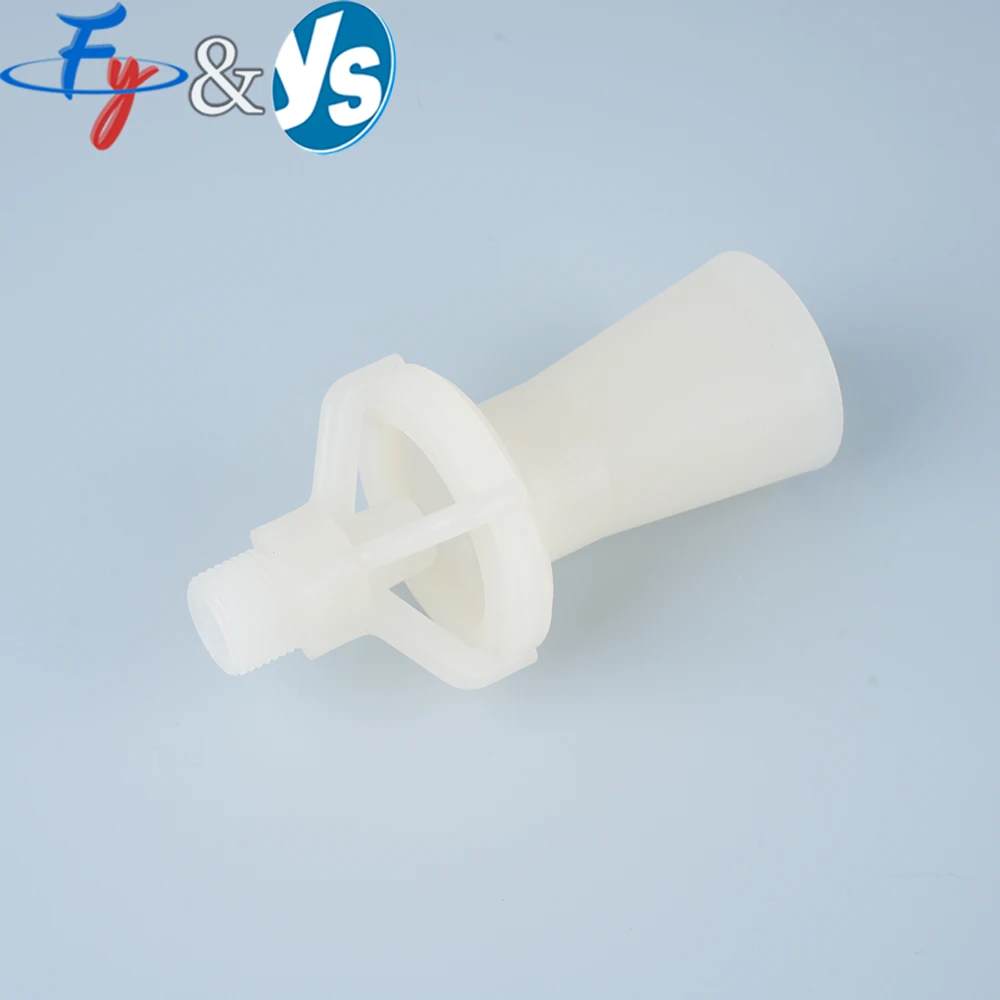 PVDF Venturi Eductor Nozzle Plastic Mixing Jet Liquid Chemical Tank Mixing Eductor Jet Nozzle Corrosion Resistant Mixer