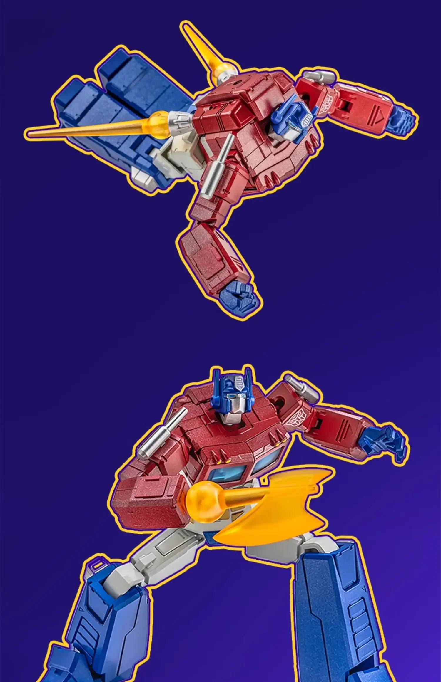 Auf Lager: AULDEY X Transformers AAE Alpha Action Elite Series Optimus Prime, Soundwave, Starscream – bewegliche Modellfiguren, Sammlerstücke. – Detail 23