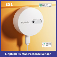 For Linptech ES1 Human Body Presence Sensor Bluetooth Communication Millimeter Wave Radar Inductive Static For Xiomi Mijia App