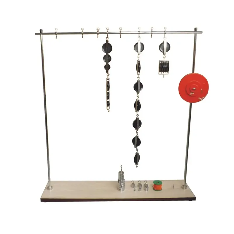 

Advanced Pulley Demonstration Set Pulley Combination Set Mechanical and Physical Experiment Equipment