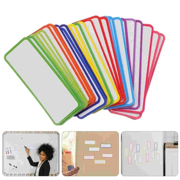 Weicher Whiteboard-Nachrichtenaufkleber, trocken abwischbare Magnete, Tag-Magnet, Memo-Tags für Kühlschrankmarker, Magnetstreifen, Kühlschrank