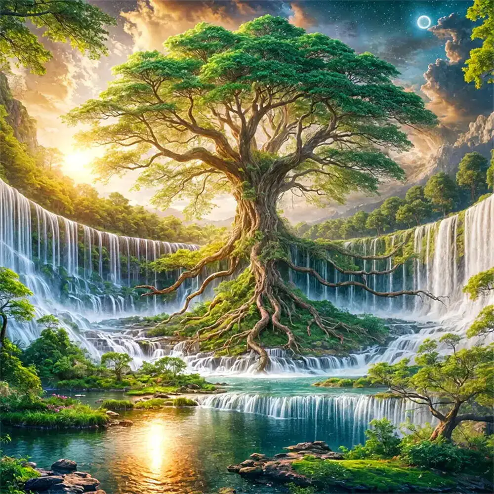 

Momoart Bear Алмазная мозаика животное полная круглая алмазная живопись лунная вышивка Новое поступление ручная работа хобби