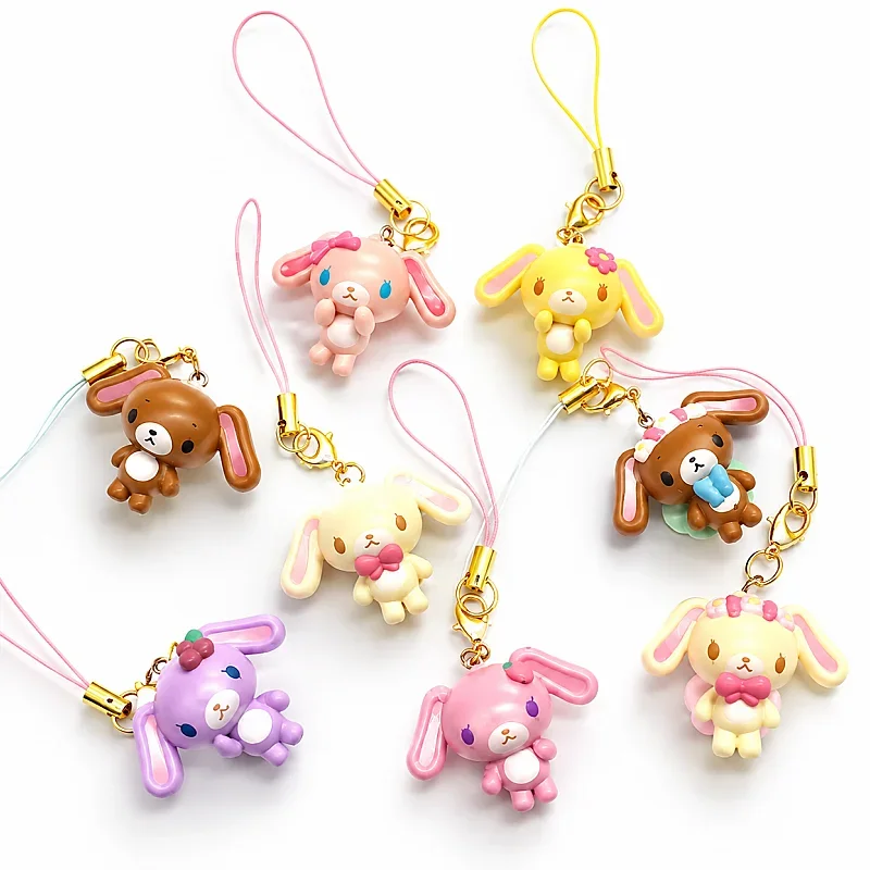 New Arrival Anime Action Figure Sugarbunnies Pendant Blind Box Desktop Toy Keychain Summer Seaside Vacation Series Ornament Gift