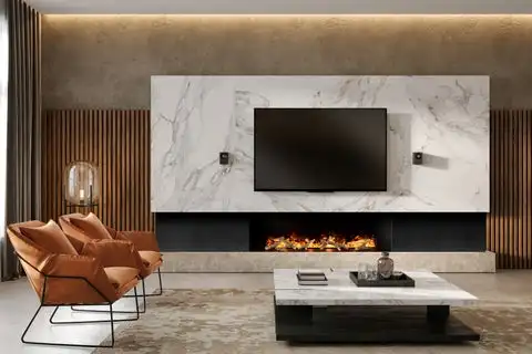 

Inno-Fire 36 inch Led Electric Fireplace 3d atomization steam electric fireplace