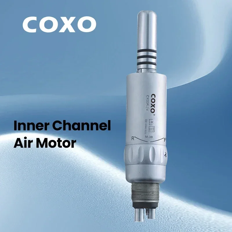 

COXO CX235-3B Low-Speed Contra-Angle Handpiece - with Straight Handpiece Motor Drive Systems and Compatible 2/4 Hole Burs