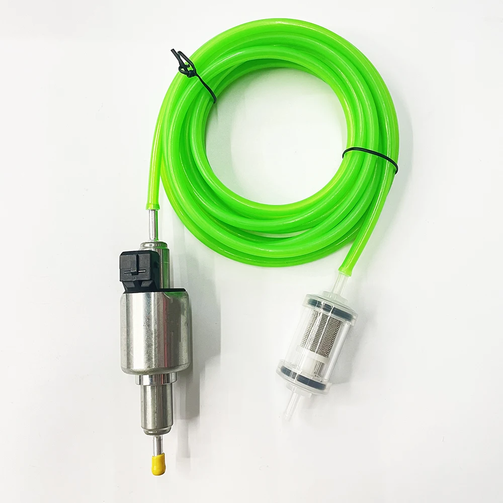 4M Fuel Pipe Hose Line+Filter Kits+32ml 65ml Diesel Gasoline Pump Sets 12V 24V Warm Up The Engine China Webasto 5KW Oil Pump