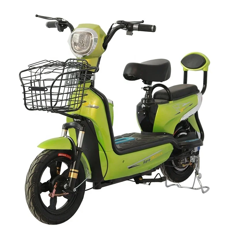 350W 48V 2 wheel electric city bike moped scooter electric bicycle with pedals