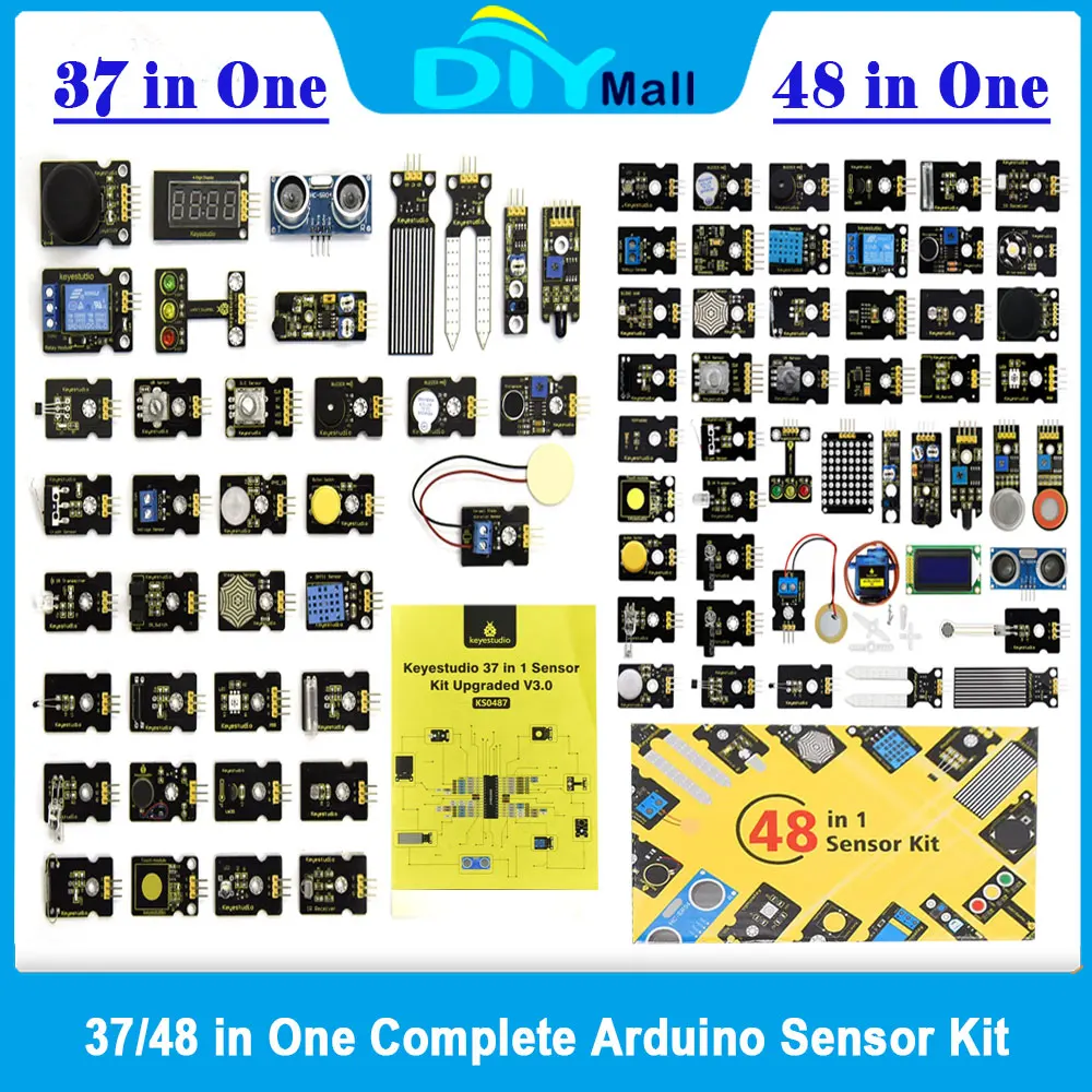 keyestudio-kit-de-capteurs-37-48-en-1-pour-arduino-avec-tutoriels-ensemble-de-demarrage-electronique-educatif-stem-pour-enfants-et-debutants