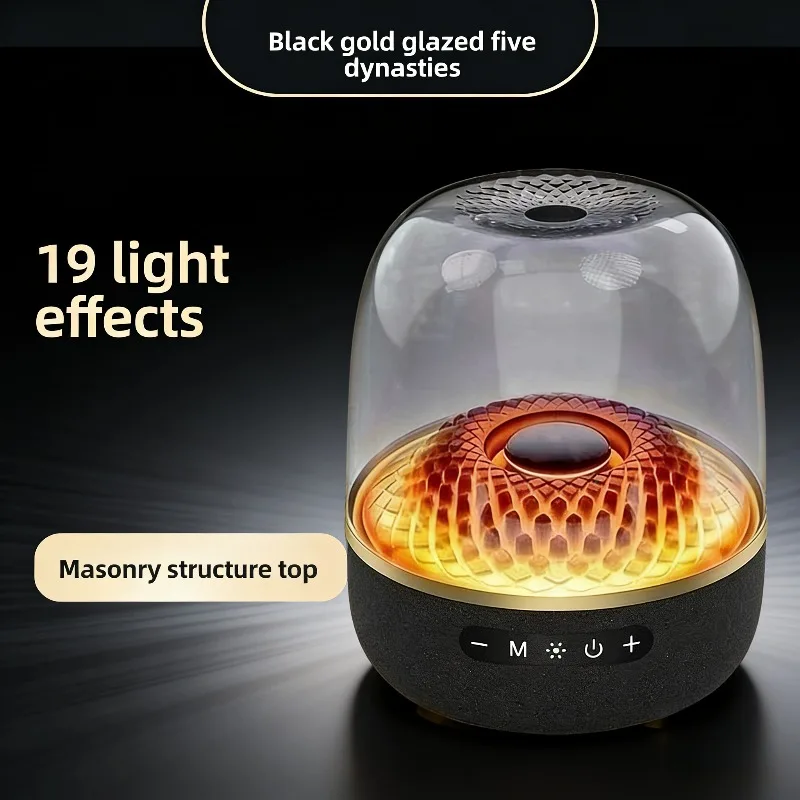 

L98 Crystal Bluetooth Speaker - Bass Boost & Ambient Light, Home PC Sound System, 2026 New Year Gift motocicletas elétricas