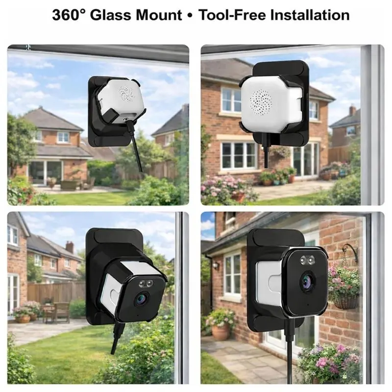 For Home Surveillance Monitoring 3MP 2K Wifi Indoor Security Camera Full Color Night Vision Microphone Cloud Storage-Y44A