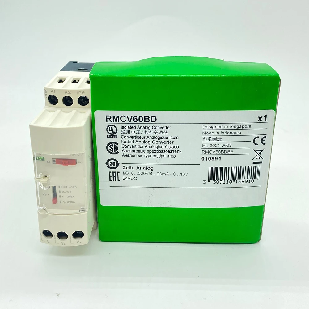 Nuevo Para Schneider RMCV60BD convertidor analógico aislado voltaje/corriente