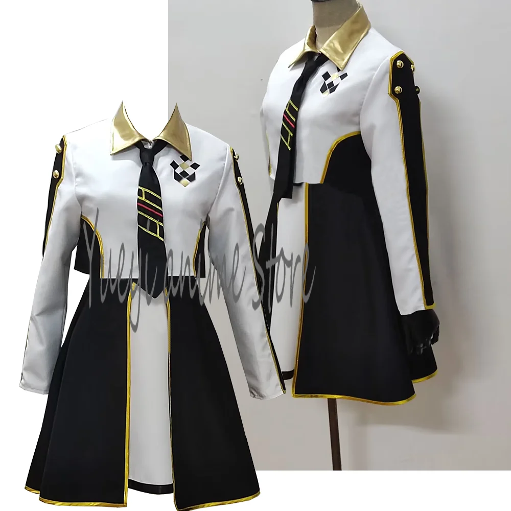 Anime Cosplay Sky Striker Ace Kostuum Halloween Kostuum Voor Vrouwen Meisjes Uniform Jurk