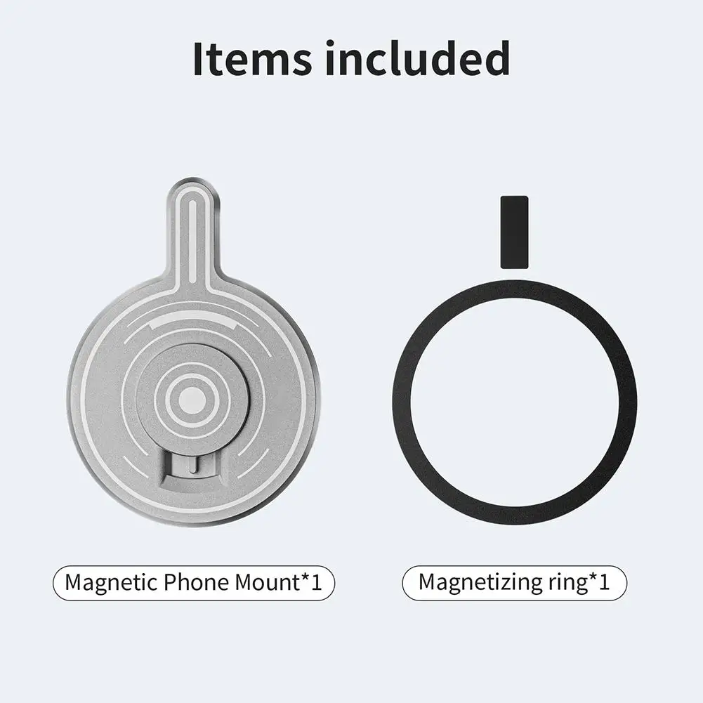

Magnetic Attraction Holder For Insta360 Flow 2 Pro Gimbal Magnetic Adapter Base For Flow 2Pro Camera Accessories
