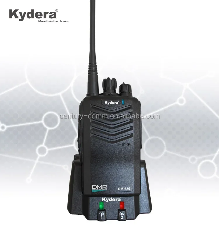 VHF Long Range GPS Waterproof DMR Interphone With Voice Japanese Quality Walkie Talkie DM-630 DMR Radio