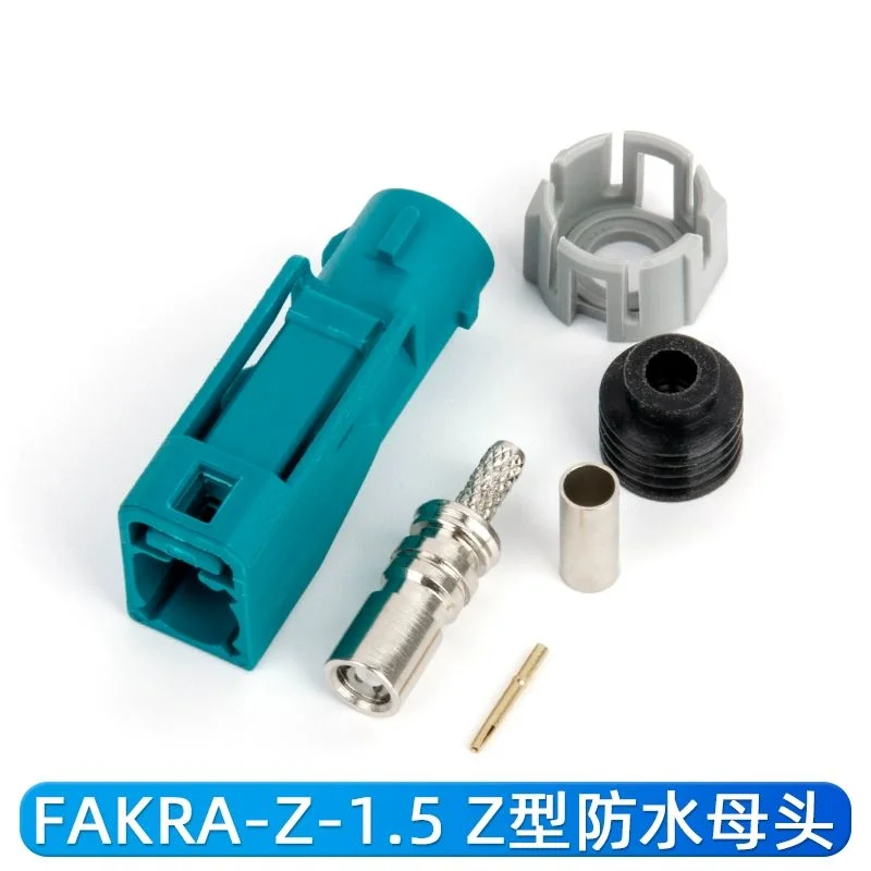 1 قطعة فقرا عالمية Z نوع-J/K-1.5 مقاوم للماء الذكور والإناث موصل كاميرا السيارات RG174 RG316 سلك جديد في المخزون