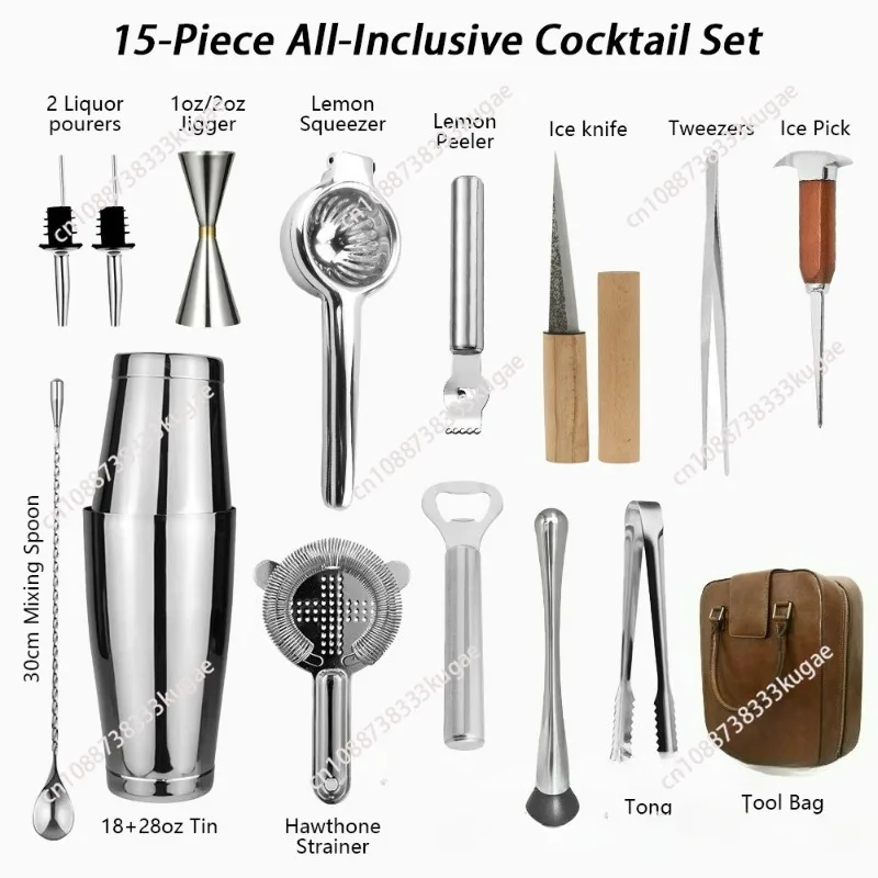 

Сумка для хранения миксера 304, Бостонский снежный кувшин, набор миксеров для коктейлей