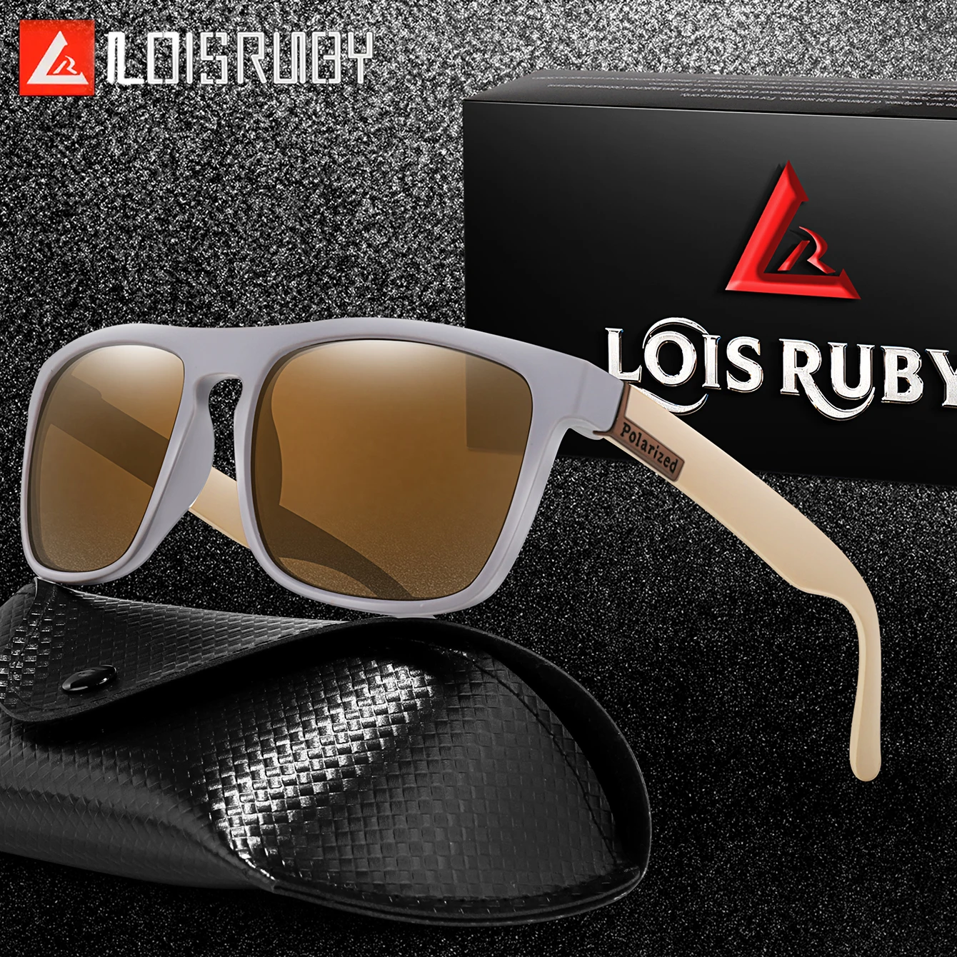 Polarisierte UV400 Radfahren Sonnenbrille Jugend Graffiti Stil Auto Fahren Sonnenbrille Dirt Bike Motorrad Brille Mit Fall