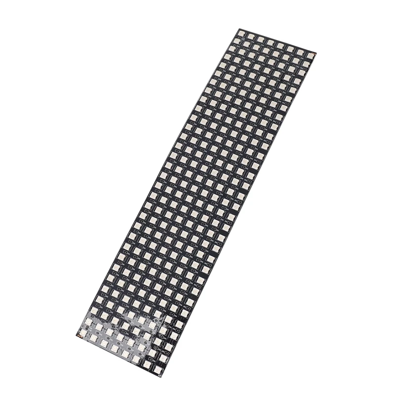 A003 2X LED Matrix Panel, WS2812B RGB 832 Pixels Digital Flexible Dot Matrix Individually Addressable LED Display Screen