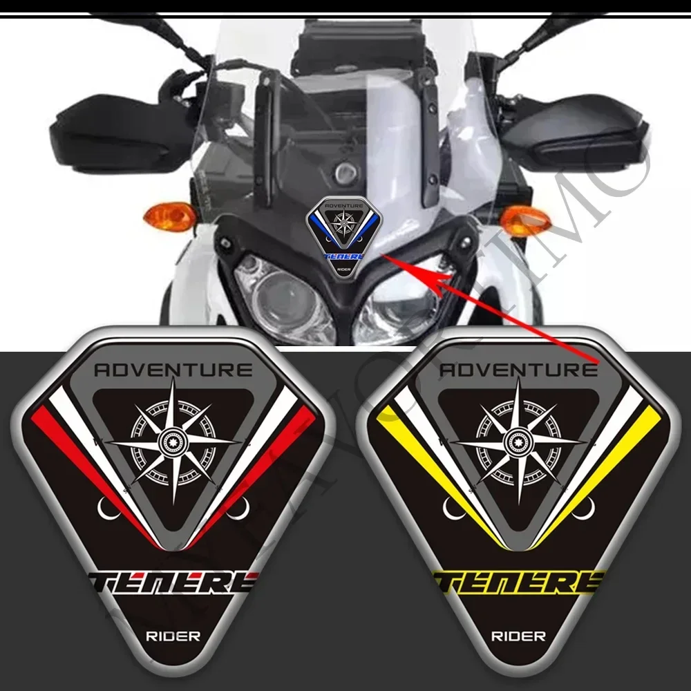 Autocollants 3D pour moto Yamaha, super tenere compte en dessous, X/réfléchissant/Z/ES /E, nouveau, kit gaz carburant huile, genoux, décalcomanies, coussin précieux