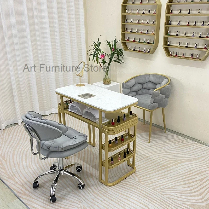 Professional Salon Manicure Table Manicurist Living Room Nail Table Simple Auxiliary Tavolo Manicure Beauty Furniture LJ50MT