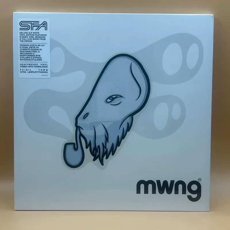 3LP White Glue Vinyl Record for Rock Band SFA Mwng Europe Brand New Unopened