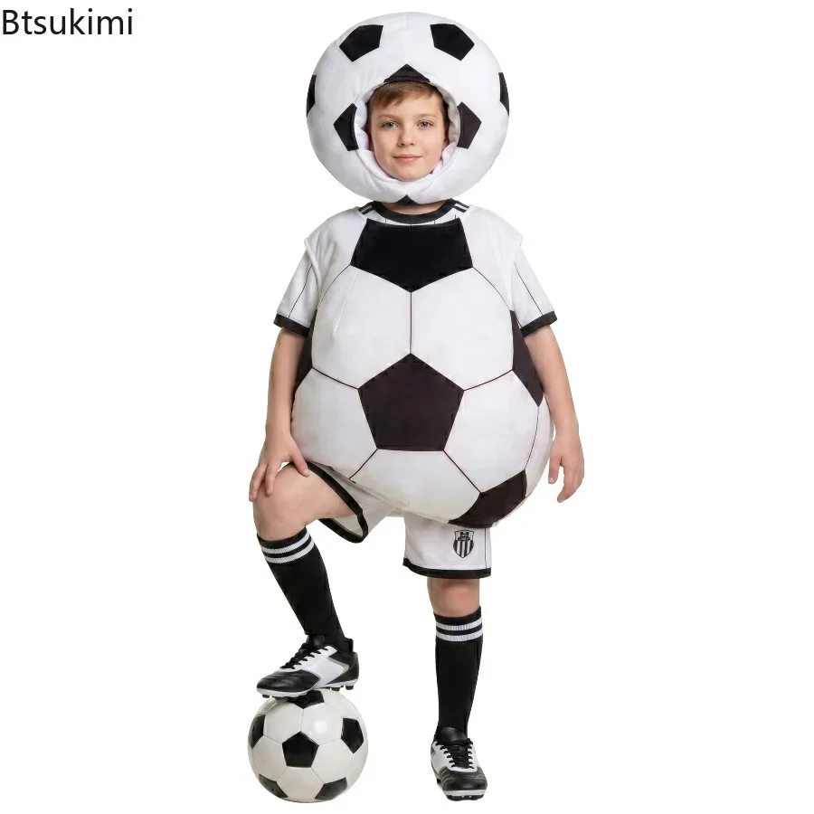 Disfraz de Cosplay de Fútbol, Sombrero de Tela Transpirable, Ropa Deportiva para Actuaciones en Escenario, Trajes para Halloween, Carnaval y Fiestas