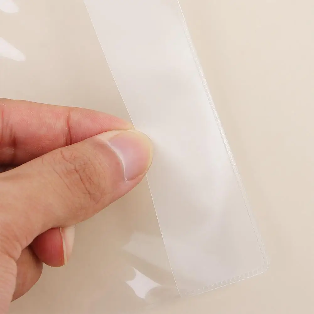 Document Bag Case Clear Sleeve Organizer Protector Transparent Passport Case ID Card Protective Case Holder