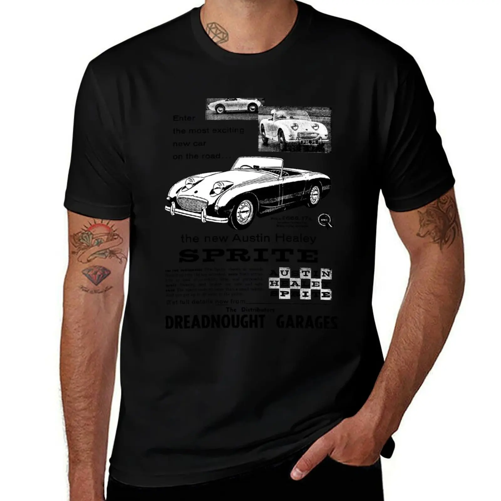

AUSTIN HEALEY FROGEYE SPRITE T-Shirt printed t shirts for man man t shirts graphic T-shirt