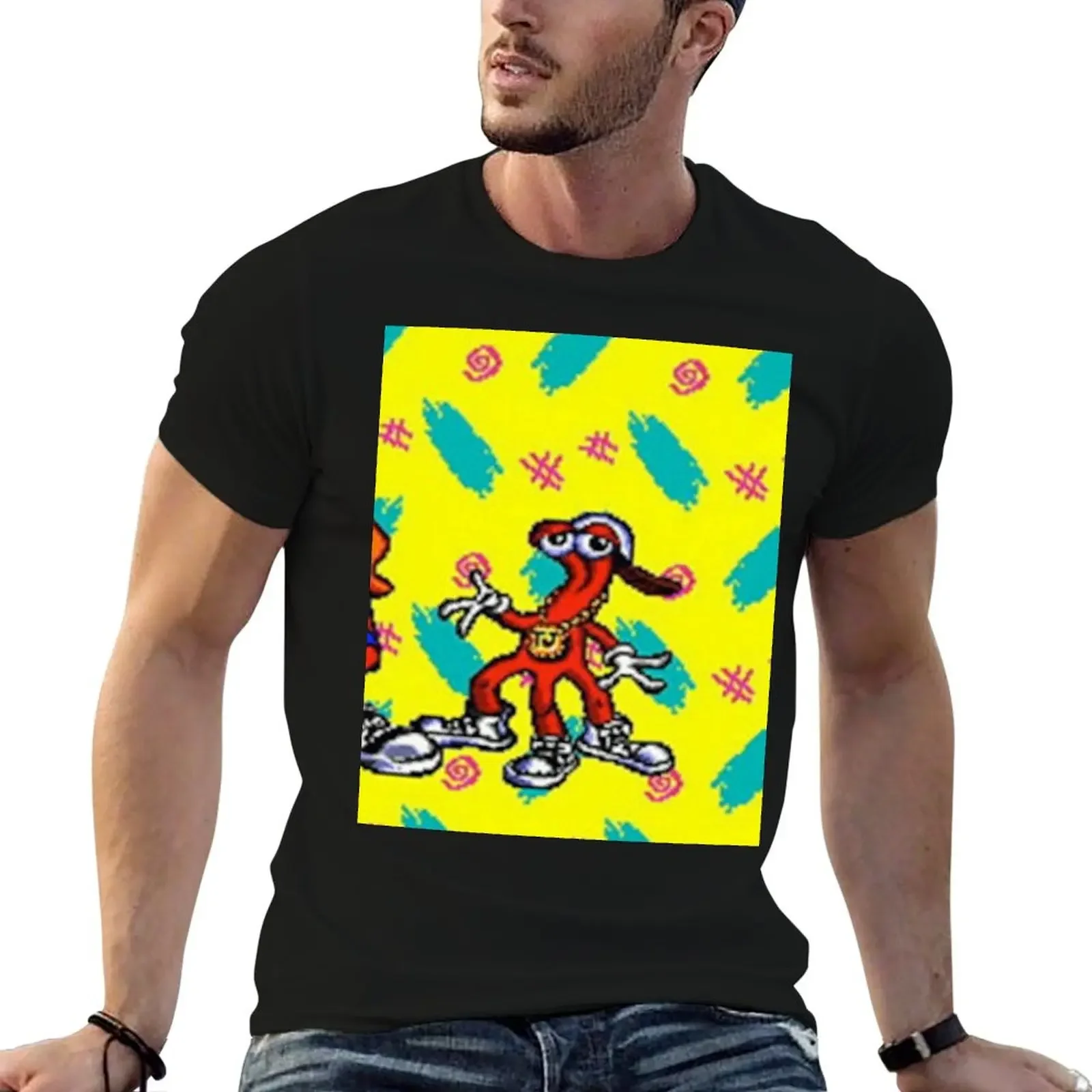 

Toejam and Earl T-Shirt blacks luxury designer anime hippie clothes mens vintage t shirts