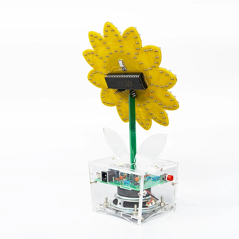 LED girassol Bluetooth Sound Kit, Modo de Animação, Música Spectrum, Diversão Criativa, DIY Electronic Production Parts