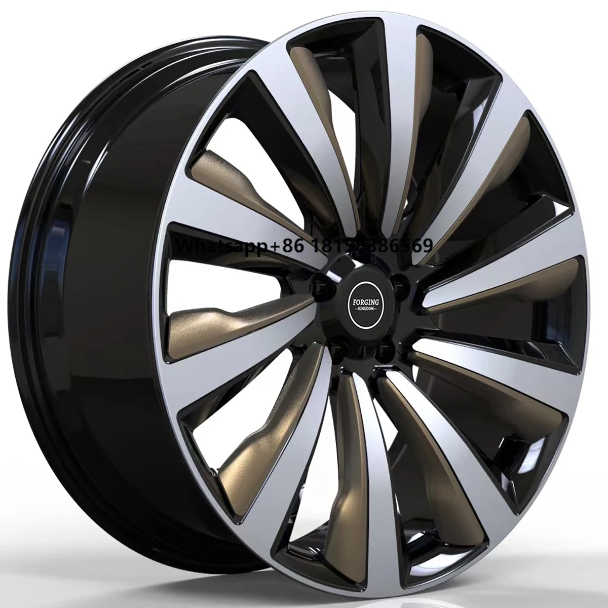 

Custom 22 Inch Black Gray Aluminum Alloy Forged Wheels 5X120 Hub Original Designed for Range Rover SV Passenger Car New