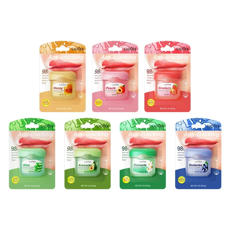 Fruit Plant Hydraterende anti-gebarsten lippenbalsem Hydraterende lippenbalsem