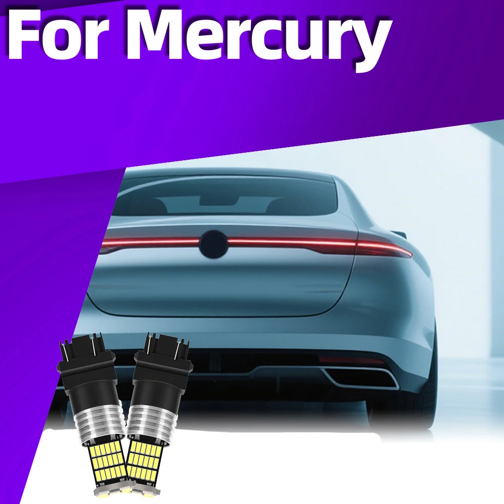 

2PCS 3157 P27/7W T25 LED Reverse Lights 6000K Bulbs For Mercury Marauder 2003-2004 Grand Marquis 1997-2011 Car Accessories 12V